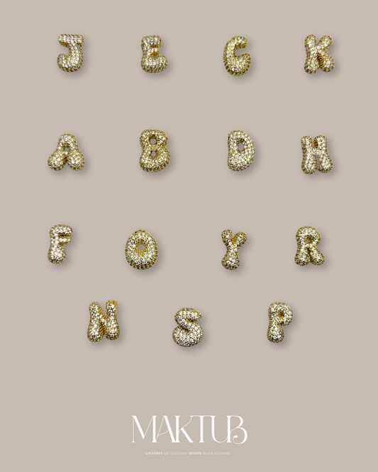 Chunky Bedazzled Letters